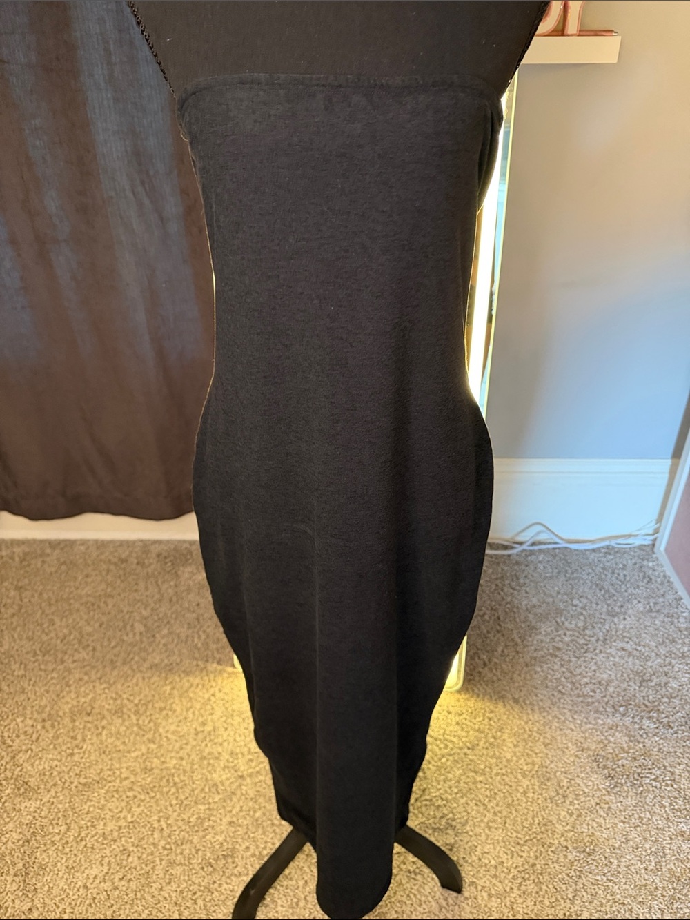 Beyond Yoga Tube Strapless Midi Dress
